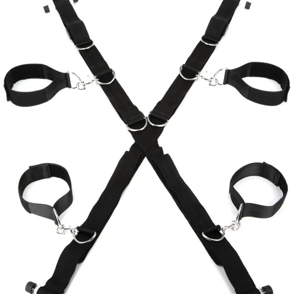 Lux Fetish Over the Door Cross Restraint Kit