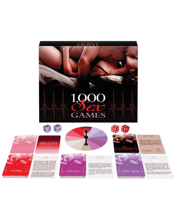 1000 Sex Games Couple's Foreplay & Lovemaking Game