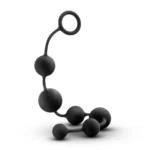 Anal Adventures Platinum By Blush Black 16-Inch Large Anal Beads