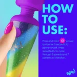 BANG! Rainbow Mini Silicone Wand - How to Use