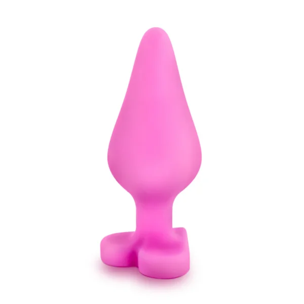 Blush Play With Me Naughty Candy Hearts Be Mine 3.5-inch Pink Anal Plug