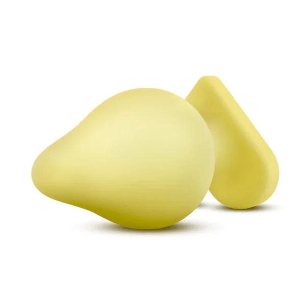 Blush Play With Me Naughty Candy Hearts Spank Me 3.5-inch Yellow Anal Plug