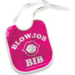 Candy Prints Blow Job Bib - Pink