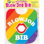Candy Prints Blow Job Bib - Rainbow