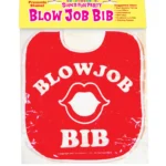 Candy Prints Blow Job Bib - Red