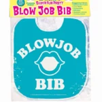 Candy Prints Blow Job Bib - Teal