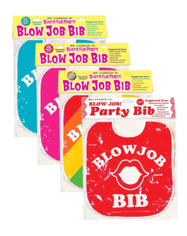 Candy Prints Blow Job Bibs - All Colors