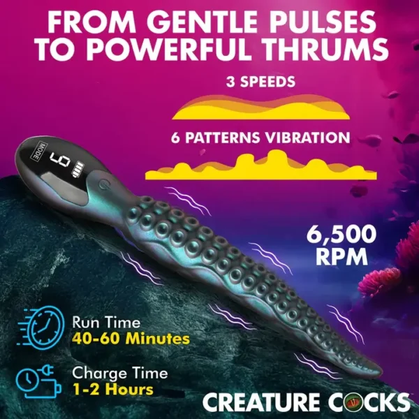 Creature Cocks Tentavibe Silicone Tentacle Vibrator