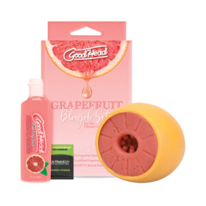 Doc Johnson GoodHead Grapefruit Blowjob Set