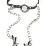 Fetish Fantasy Series - O-Ring Gag Nipple Clamps
