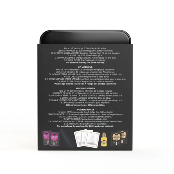 Kama Sutra WEKENDER VIBE Couples Sex Kit - Vanilla Creme