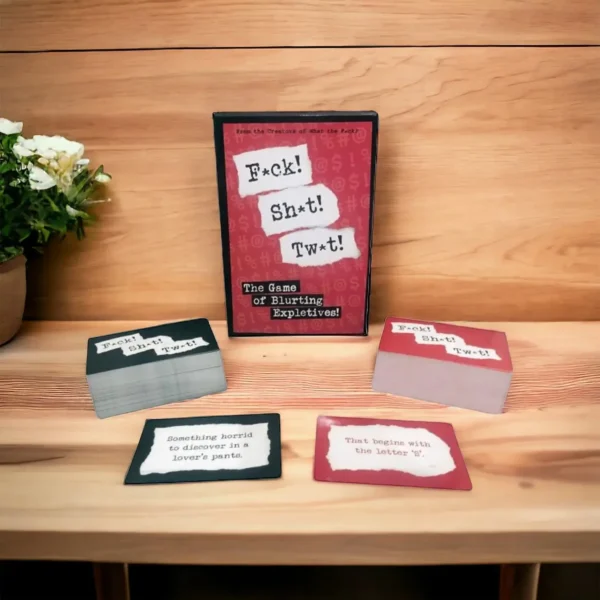 Kheper Games Fuck! Shit! Twat! Party Card Game