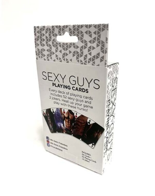 Little Genie Sexy Guys Playing Cards