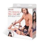 Lux Fetish 7PC Hogtie & Ball Gag Kit