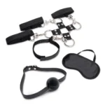 Lux Fetish 7PC Hogtie & Ball Gag Kit