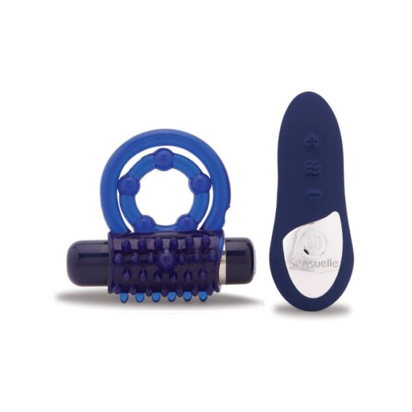 NU Sensuelle Endure Remote Controlled 15-Function Vibrating Cock Ring