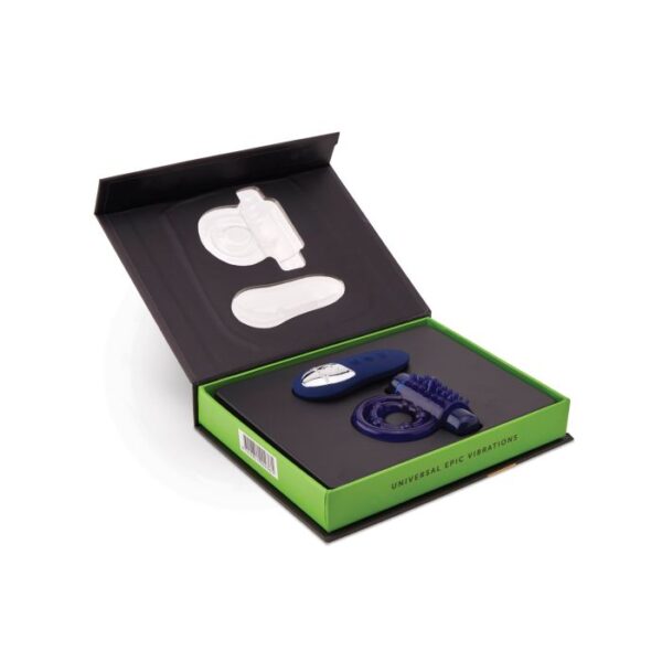NU Sensuelle Endure Remote Controlled 15-Function Vibrating Cock Ring