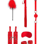 Shots Ouch! Beginners Bondage Kit - Red