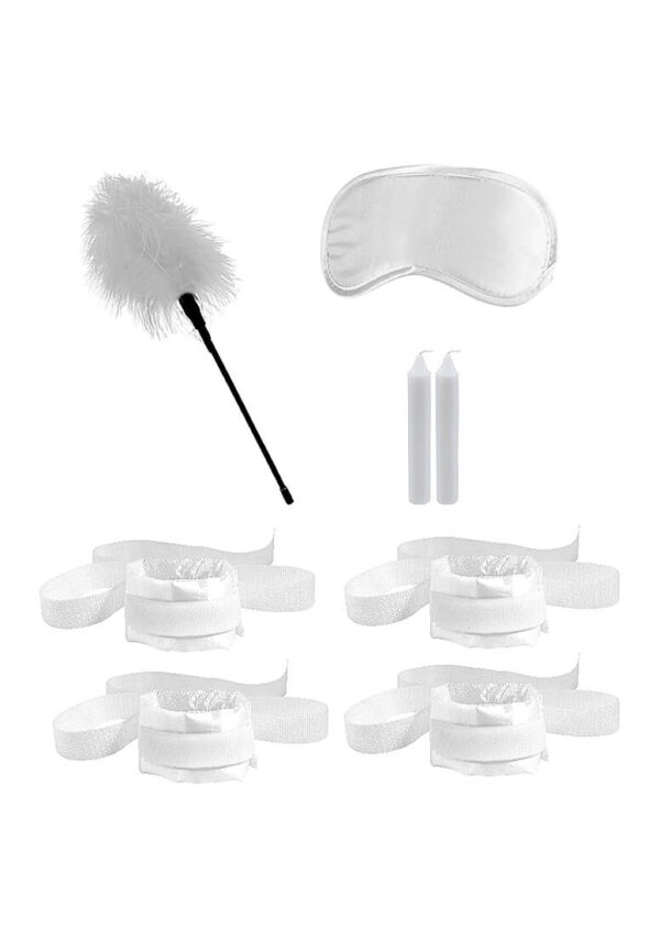 Shots Ouch! Honeymoon Bondage Kit - White