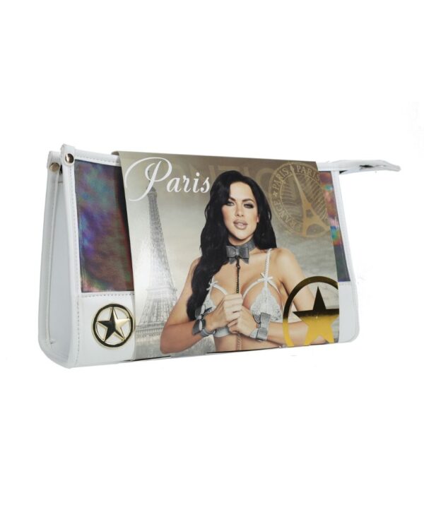 Shots Ouch! Paris Collection - Bondage Kit with Storage Bag - Gray
