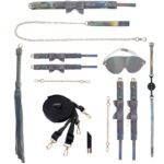 Shots Ouch! Paris Collection - Bondage Kit with Storage Bag - Gray