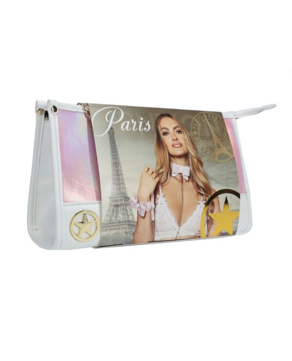 Shots Ouch! Paris Collection - Bondage Kit with Storage Bag - Pink