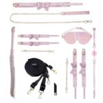Shots Ouch! Paris Collection - Bondage Kit with Storage Bag - Pink