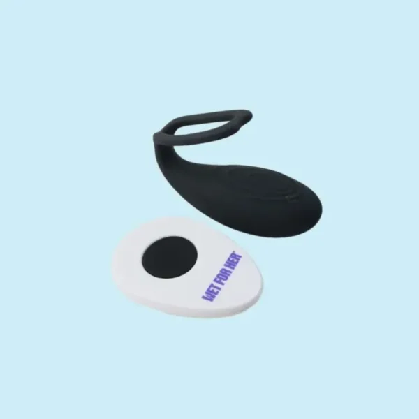 Wet For Her RockHer Mini Scissoring Vibrator - Black