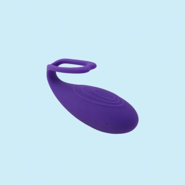Wet For Her RockHer Mini Scissoring Vibrator - Dark Purple