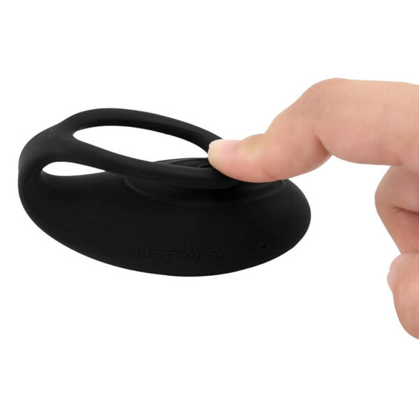 Wet For Her RockHer Mini Scissoring Vibrator - Black