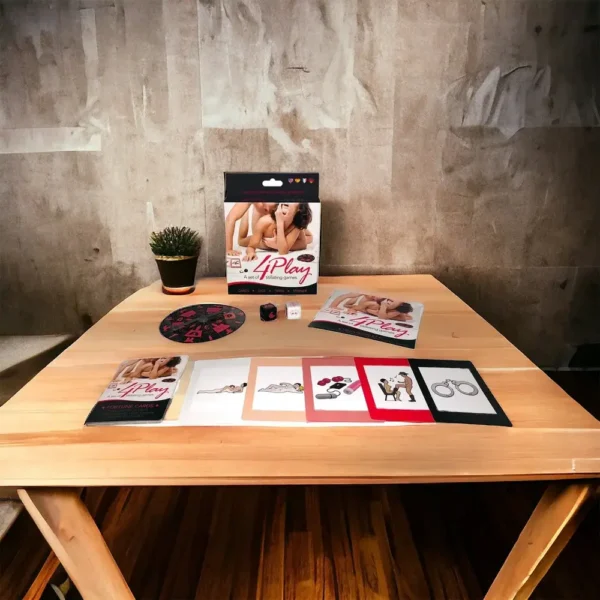 Wheel of 4Play - A Set of 4 Sexy Games for Couples