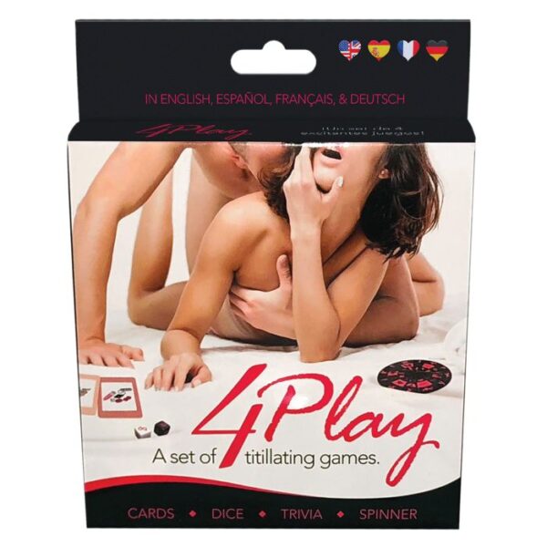 Wheel of 4Play - A Set of 4 Sexy Games for Couples