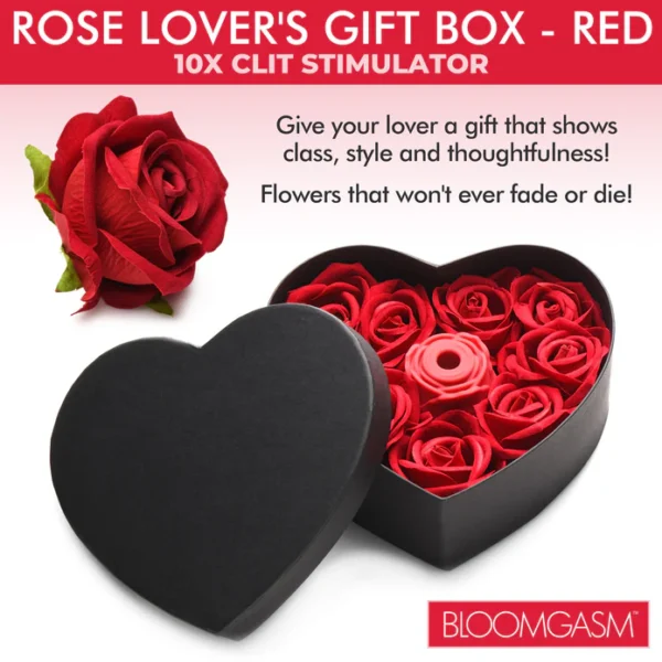 XR Brands Bloomgasm | The Rose Lover's Gift Box - Red
