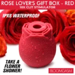 XR Brands Bloomgasm | The Rose Lover's Gift Box - Red