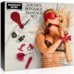 Bedroom Bliss Lover's Bondage, Massage, & Vibrator Set