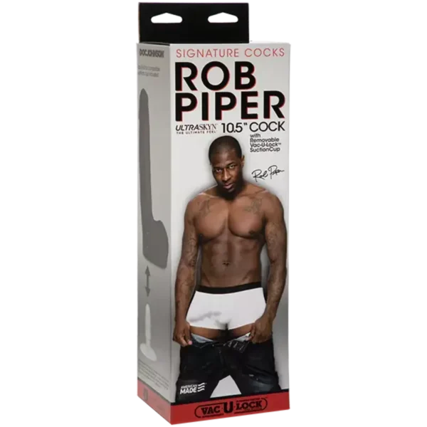 Doc Johnson Rob Piper Signature Cock 10.5-inch Celebrity Dildo