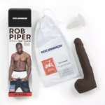 Doc Johnson Rob Piper Signature Cock 10.5-inch Celebrity Dildo