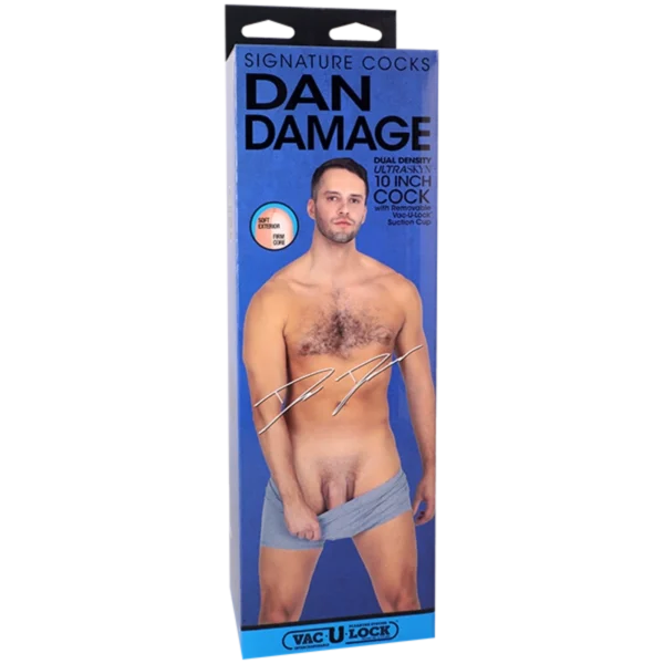 Doc Johnson Signature Cocks Dan Damage 10-inch Celebrity Dildo