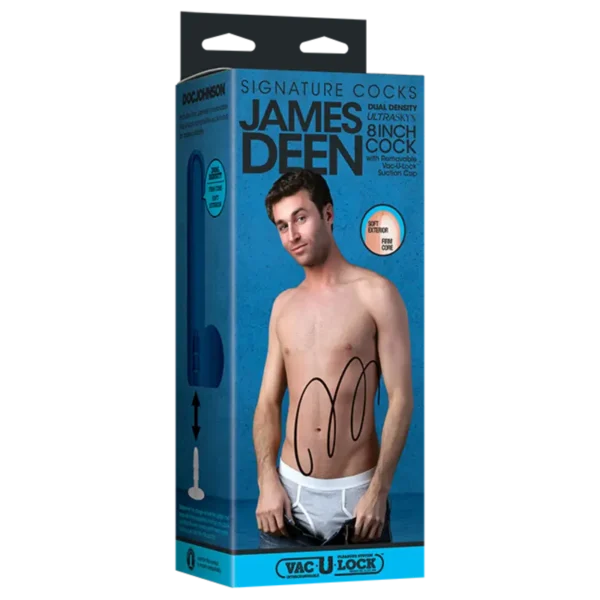 Doc Johnson Signature Cocks James Deen 8-inch Celebrity Dildo
