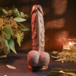 Evolved Realistic 8-inch Veiny Brown Dildo