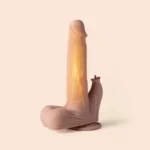 Honey Play Box COLTER Realistic 8.66 Inch Thrusting Dildo & Clit Licker