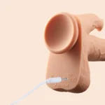 Honey Play Box COLTER Realistic 8.66 Inch Thrusting Dildo & Clit Licker