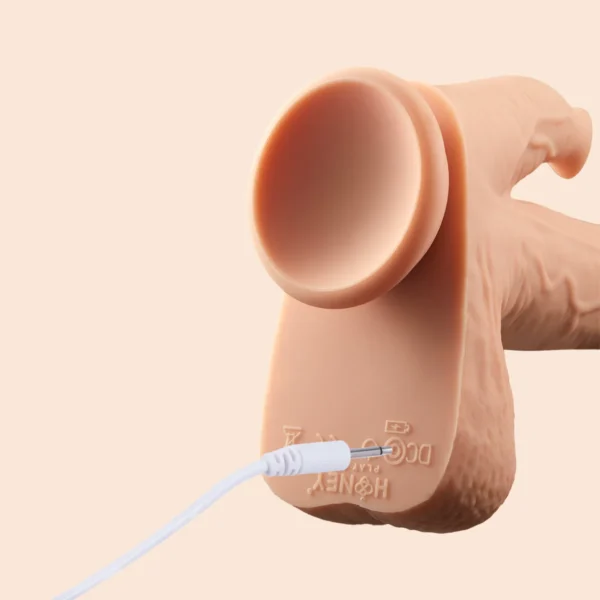 Honey Play Box COLTER Realistic 8.66 Inch Thrusting Dildo & Clit Licker