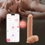 Honey Play Box KENZO Realistic Thrusting Suction Cup Dildo - 9.44 Inch
