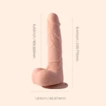 Honey Play Box KENZO Realistic Thrusting Suction Cup Dildo - 9.44 Inch