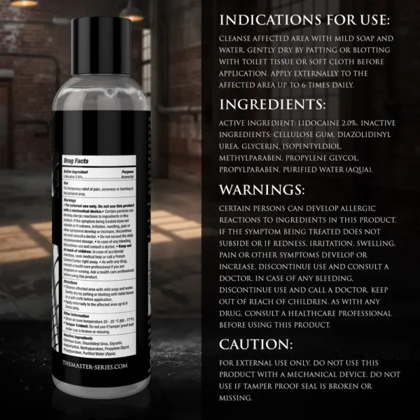 Master Series Fisting Lubricant - 8oz