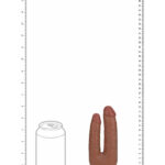 RealRock Double Trouble 5 in. / 6 in. Double Dildo - Tan