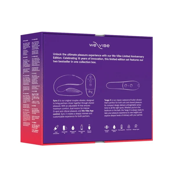 We-Vibe 15th Anniversary Couples' Vibrator Set