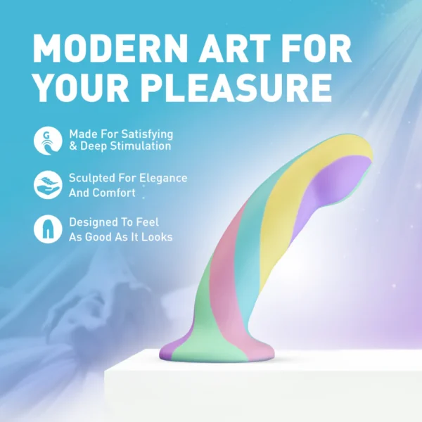 Blush Daydream 5.75 Inch Artisan Harness Compatible G-spot & Anal Play Dildo – Pastel