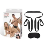 Lux Fetish Ride-Me Harness with Reins